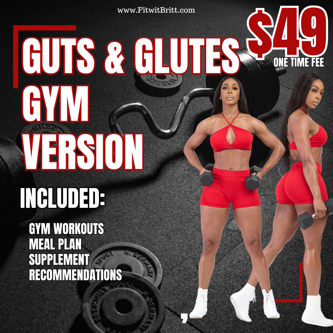 Guts & Glutes Challenge: Gym Version