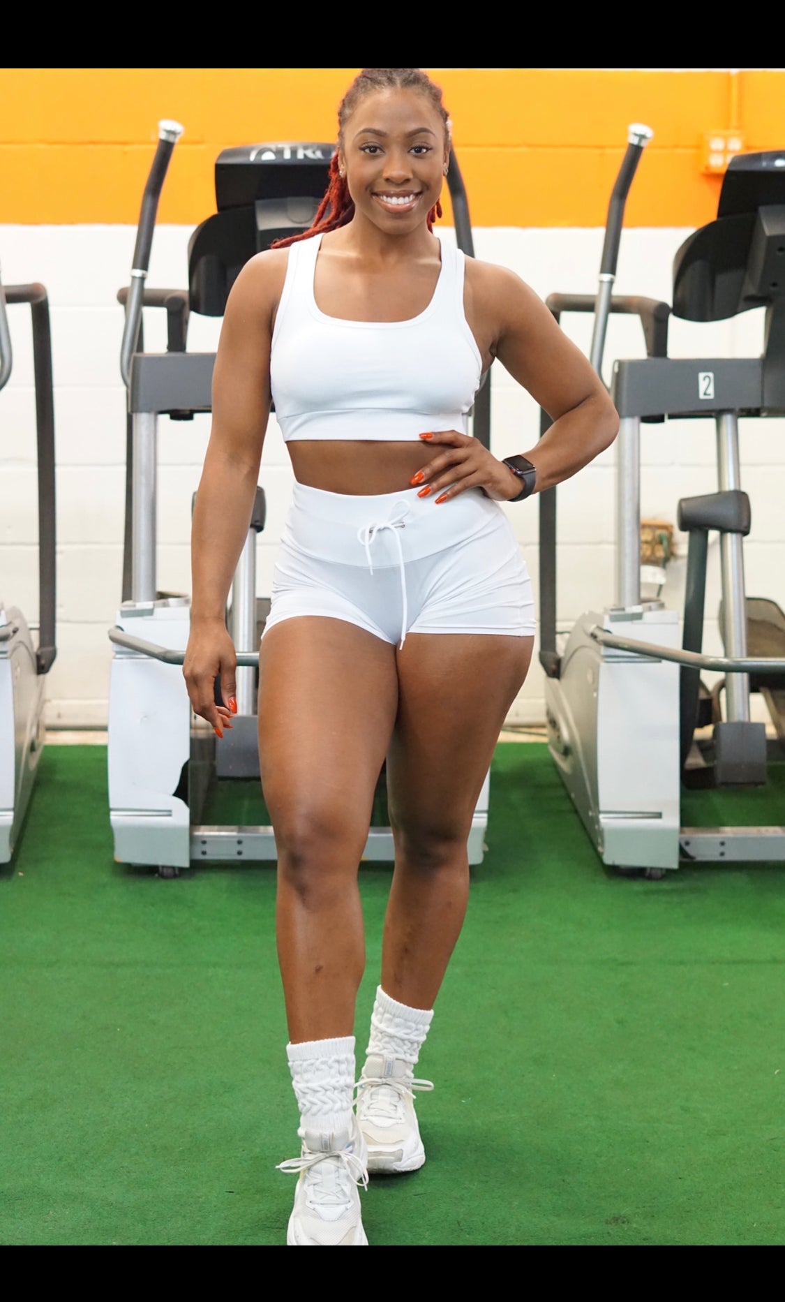 Blanco Short Set
